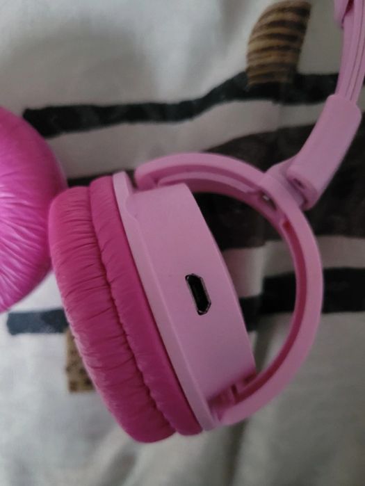 Słuchawki nauszne bezprzewodowe, JBL JR300bt, micro usb