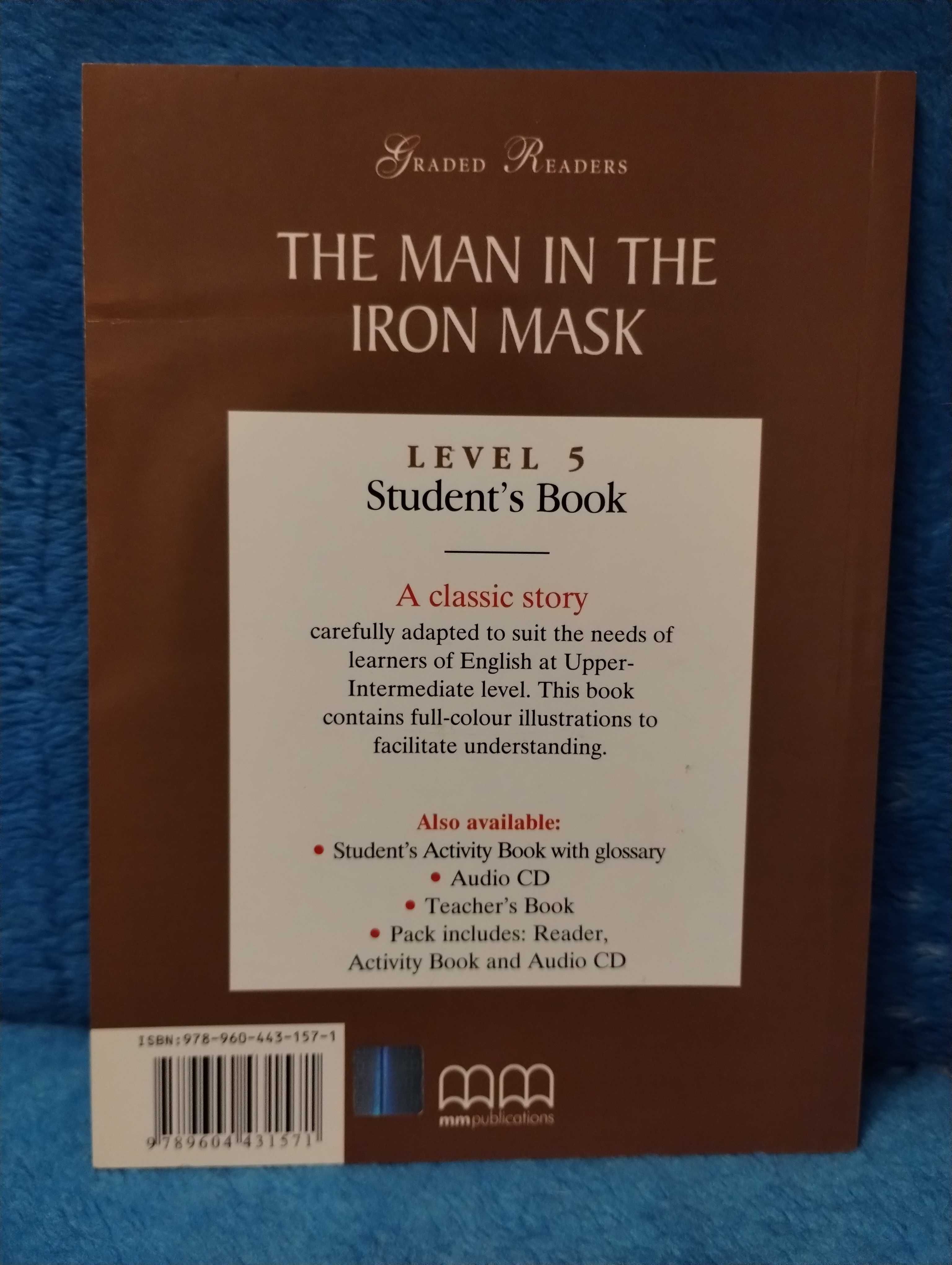 "The man in the iron mask" Graded Readers, student's book level 5