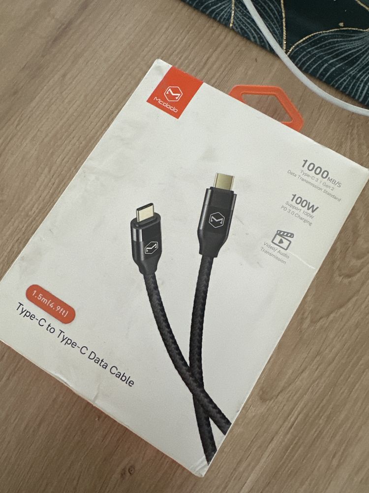 Kabel usb c do usb c szybki mcdodo