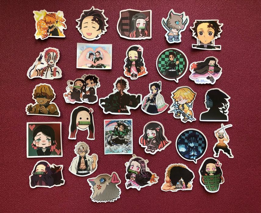 HQ Stickers/Autocolantes Anime: Demon Slayer - Kimetsu no Yaiba