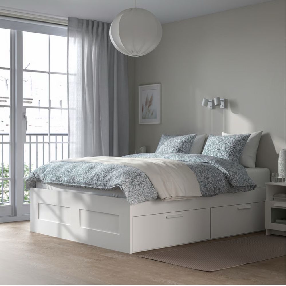 Cama de casal com colchão