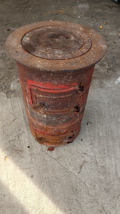 Piecyk żeliwny koza kominek