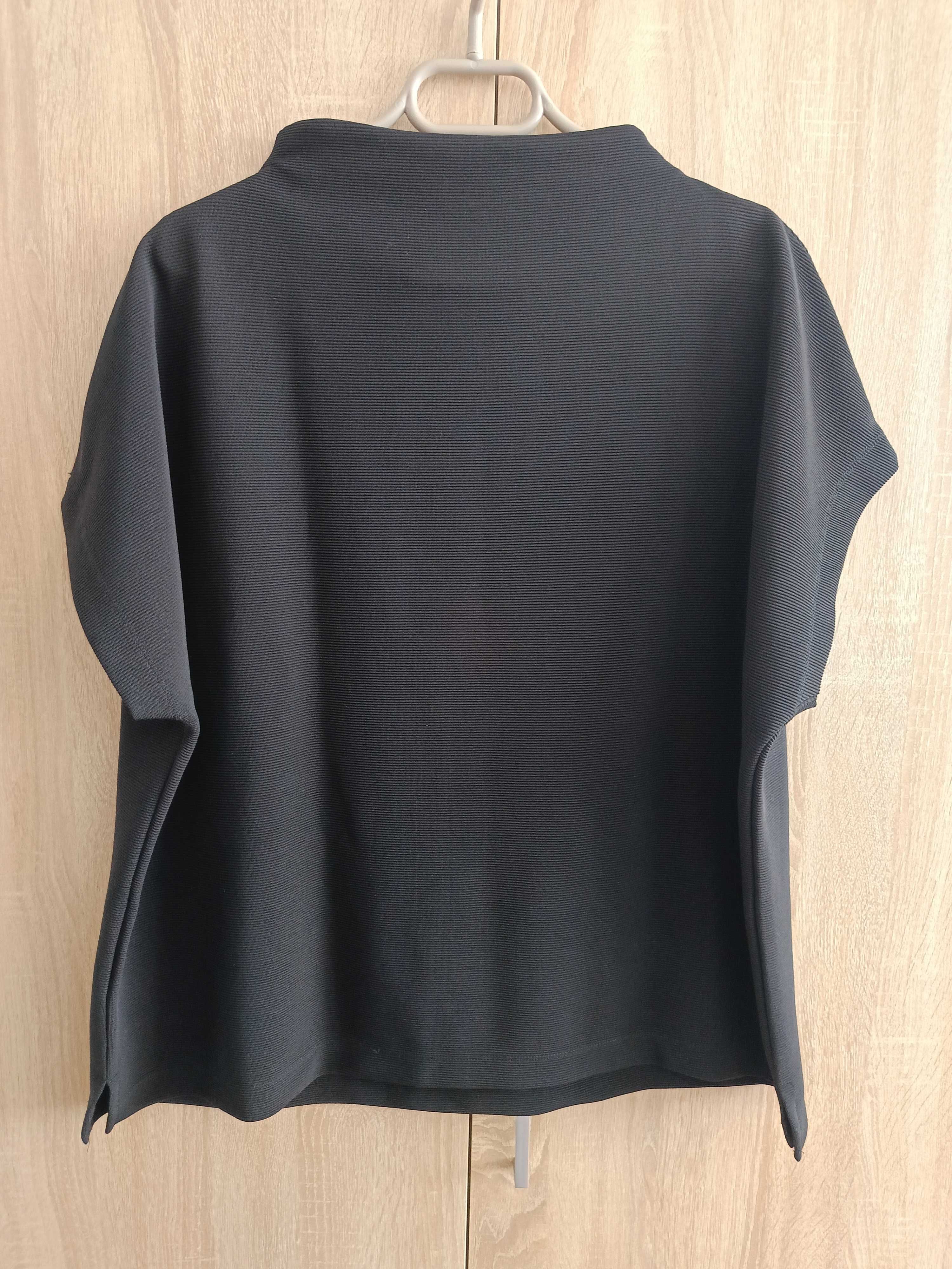 Czarna bluzka prążki xl 44 46 zara Orsay Reserved mohito
