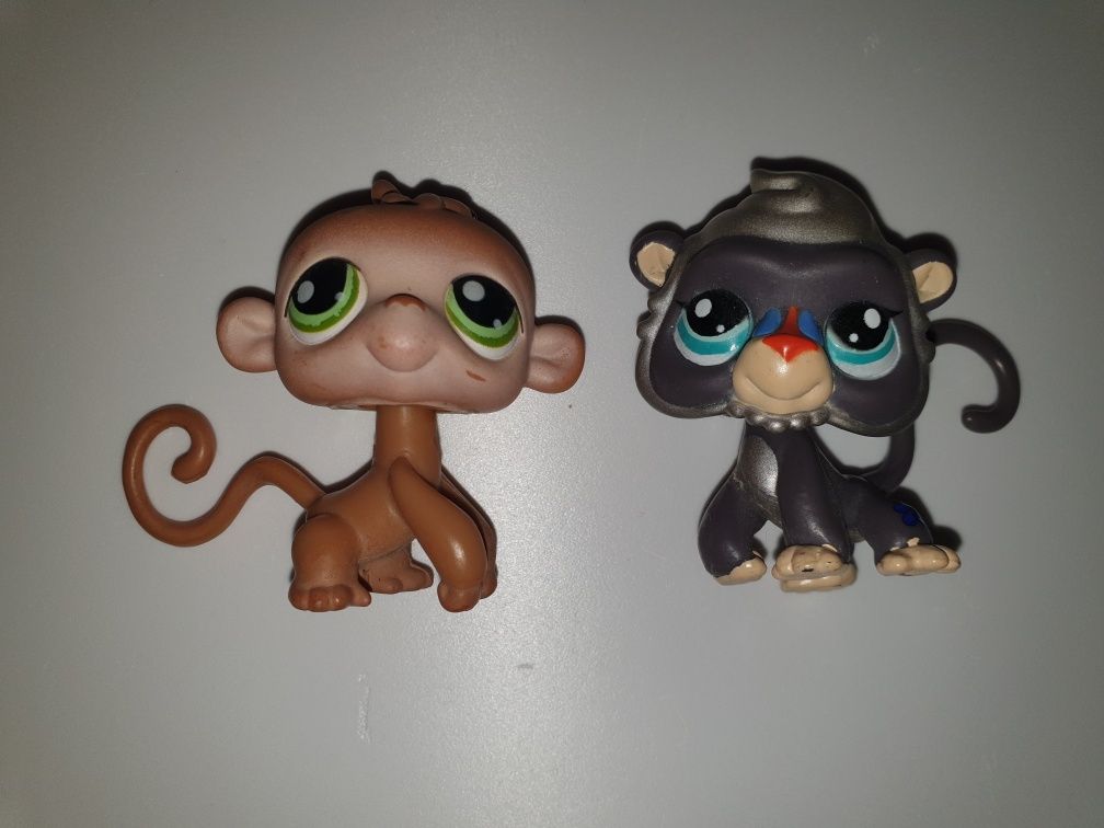 Littlest Pet Shop LPS małpki z cukiernią