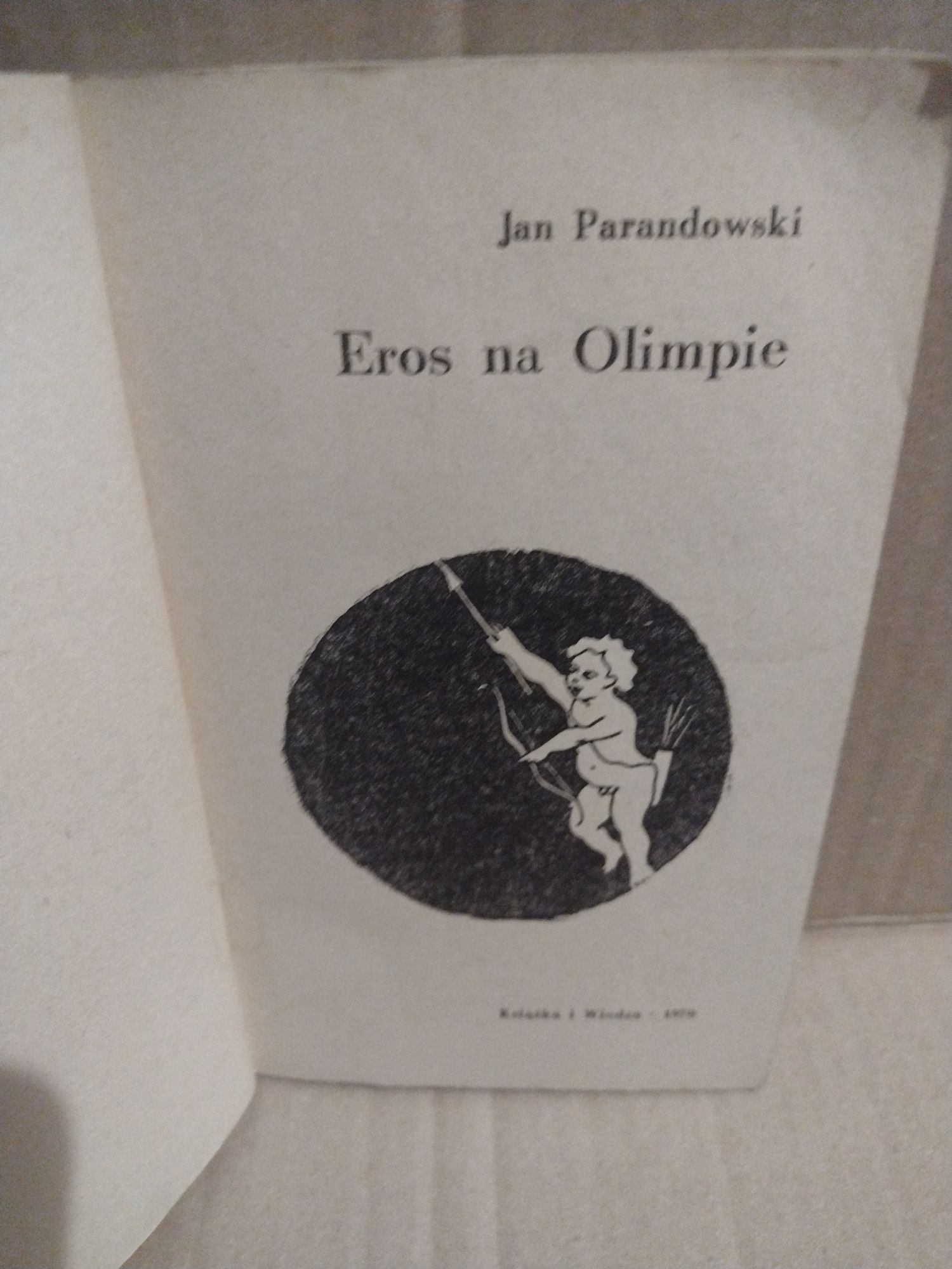 Jan Parandowski Eros na Olimpie seria koliber