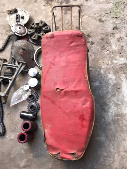 Сидение мотоцикла с багажником