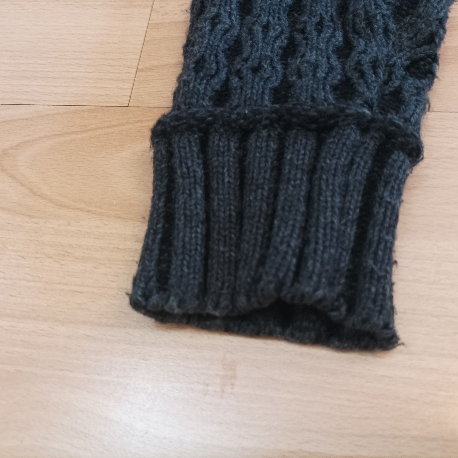 Męski sweter z Kaszmiru i wełny r.L