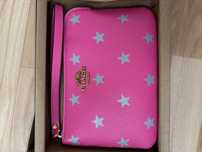 Carteira Coach com fecho