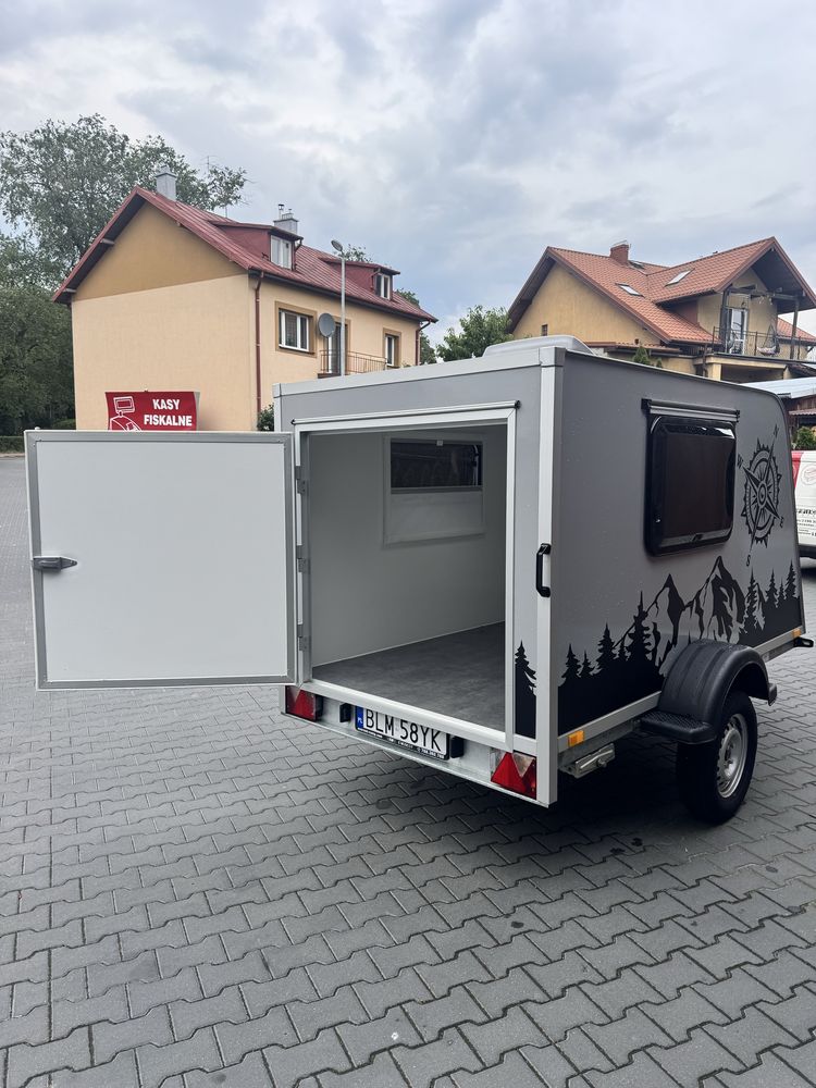 Przyczepa wyprawowa Niewiadow Everest teardrop