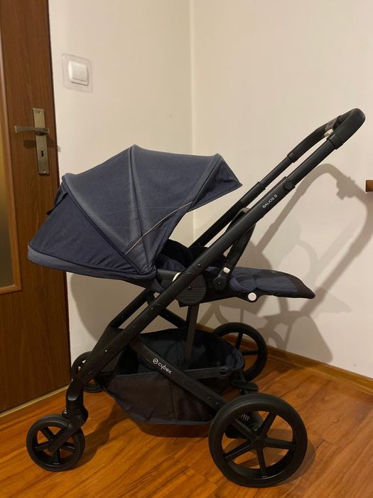 Wózek Cybex balios s gondola i sapcerówka
