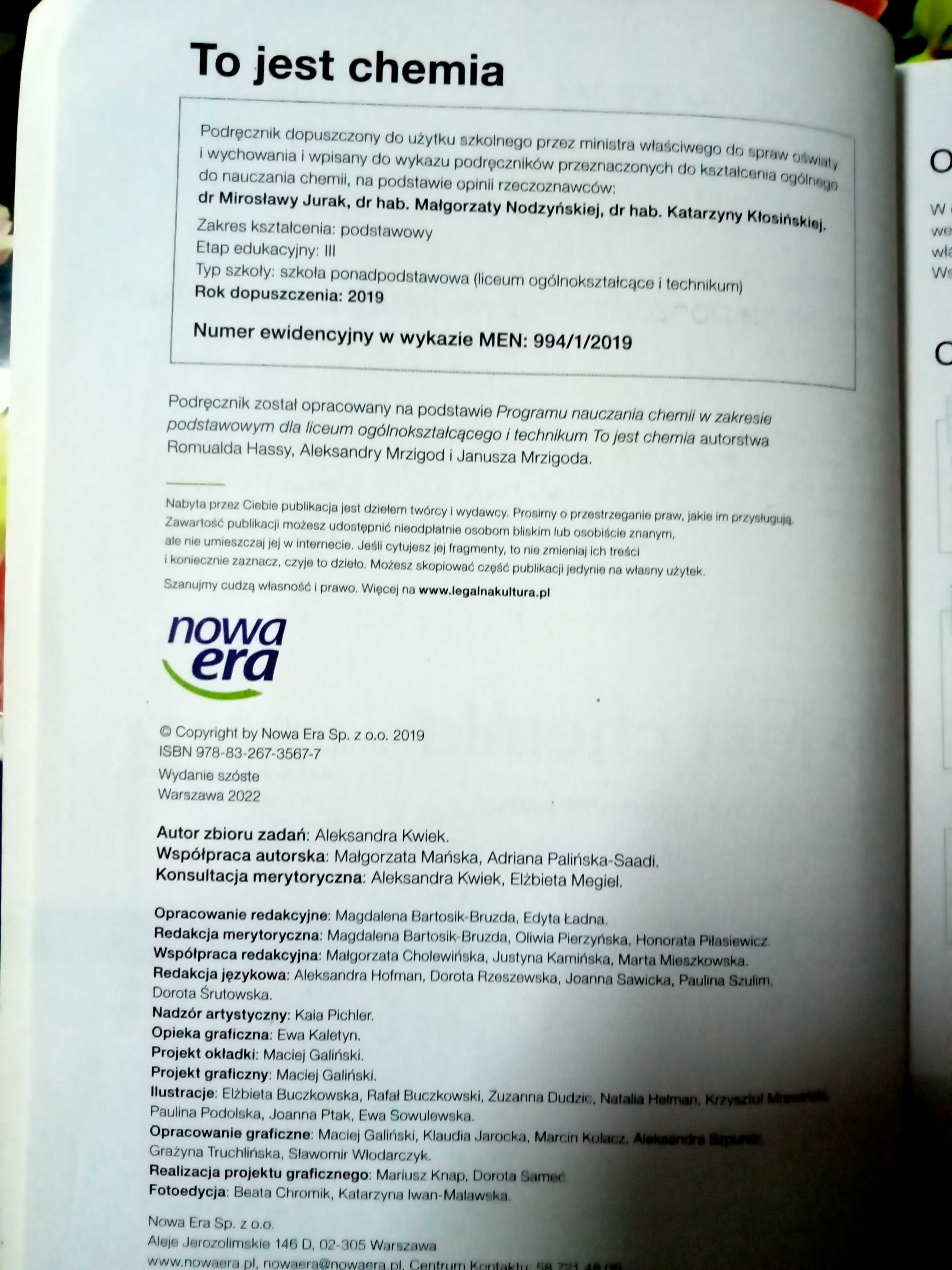 Książka do kl1 szkoła średnia