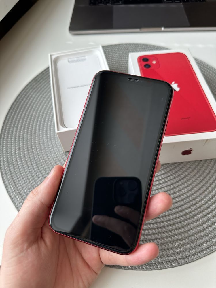 Iphone 11 64GB, Red, Neverlock(айфон 11 на 64гб красный)