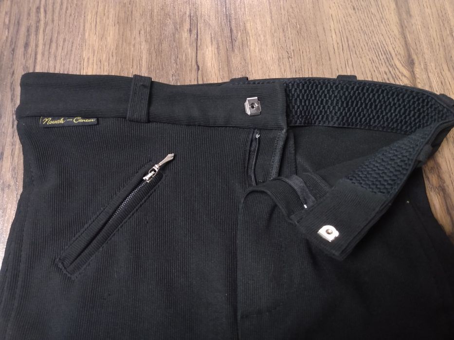 Bryczesy czarne Nowak-Center.