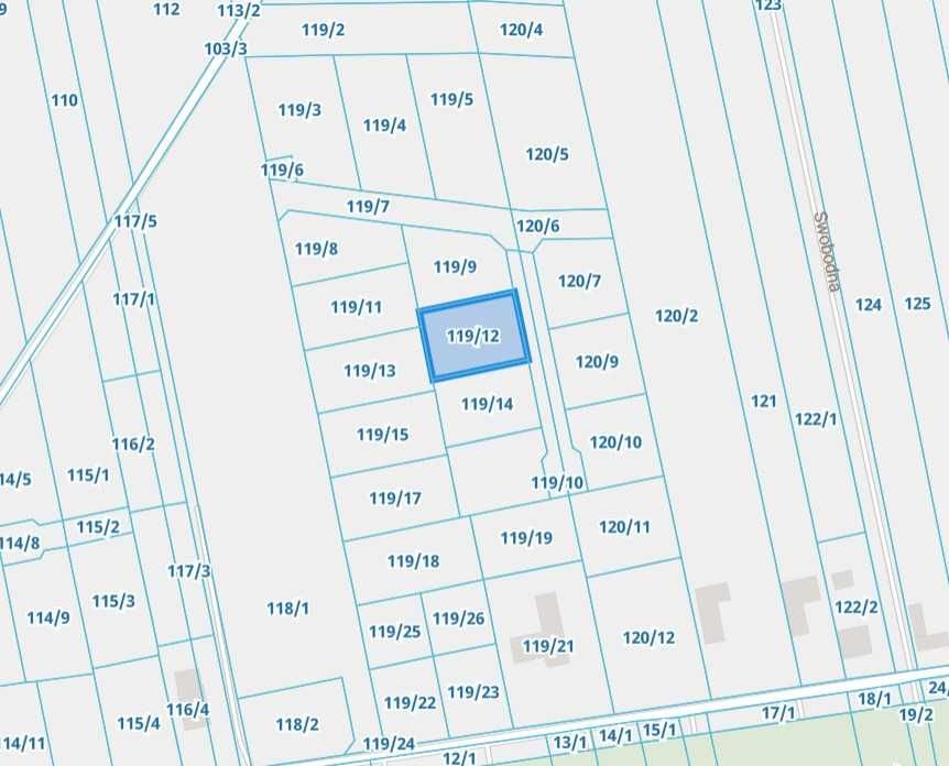 Działka 1000m Piotrków Trybunalski