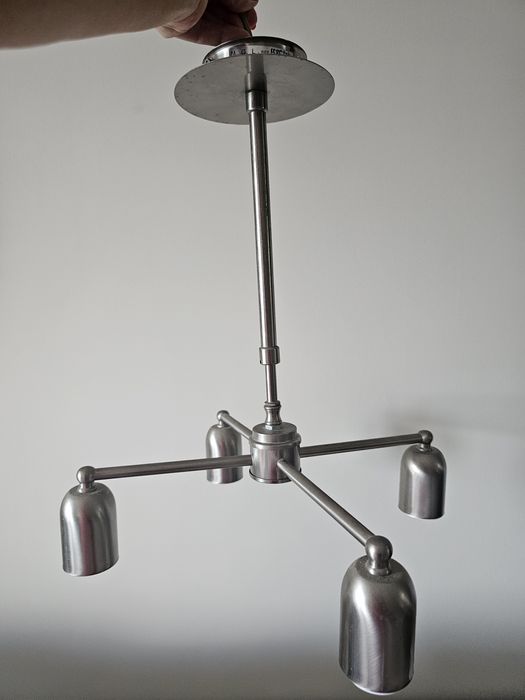 Candeeiro em aço inox