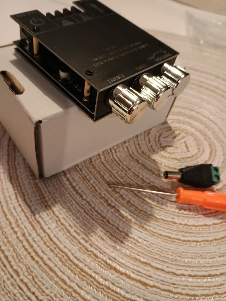 Stereo mini-wzmacniacz ZK-502MT Aux Bluetooth