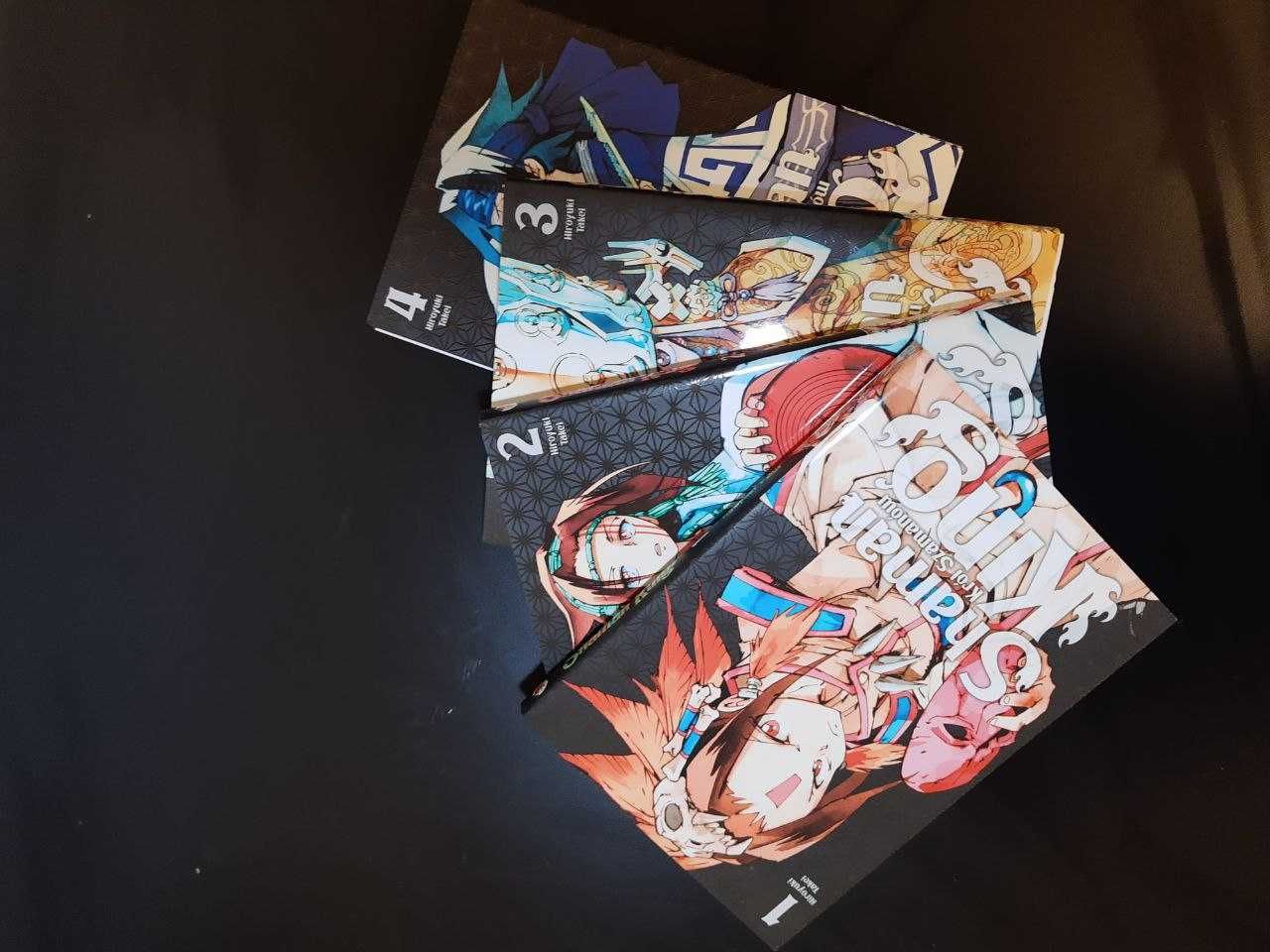 Shaman king 1-4 manga