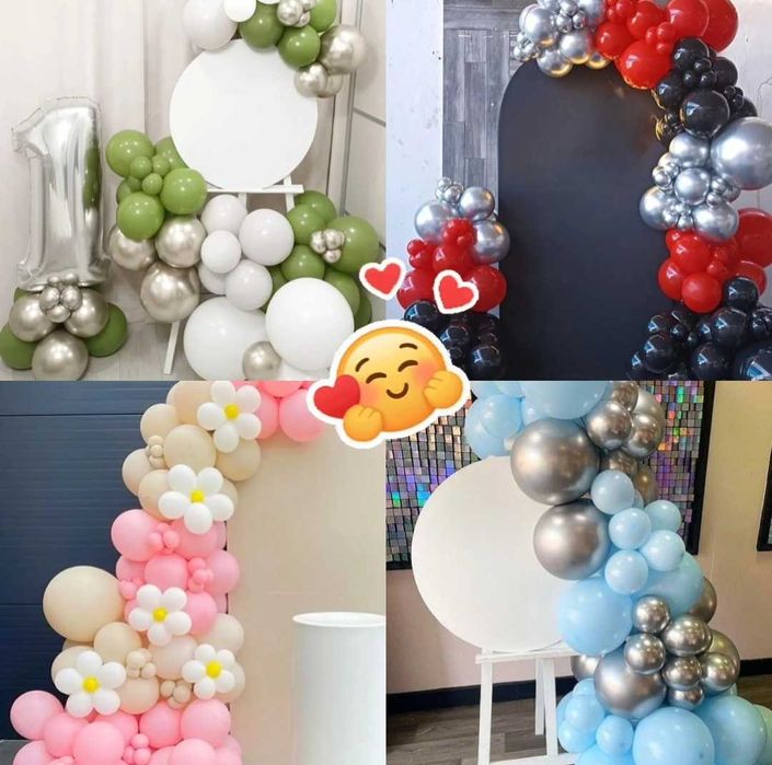 Оформлення фотозон Дніпро / Кульки  / Фотозони / Фото / Шарики