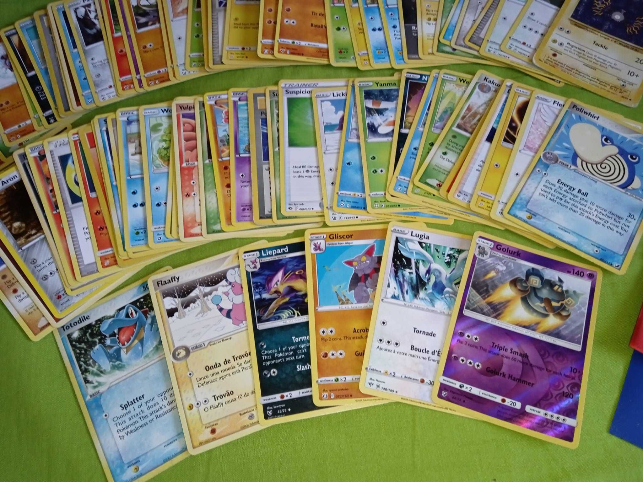 80 cartas Pokemon + Oferta