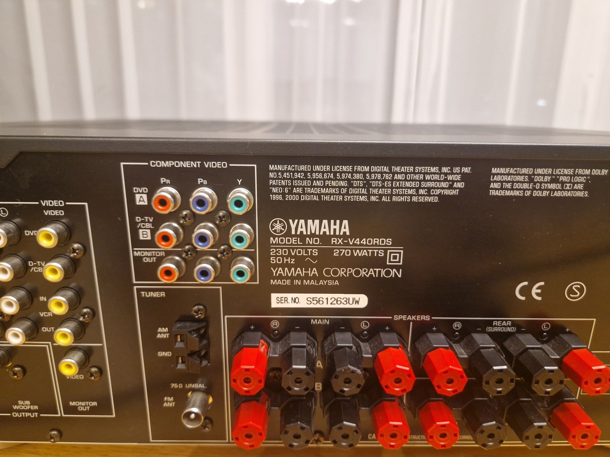 Amplituner Yamaha RX-V440RDS