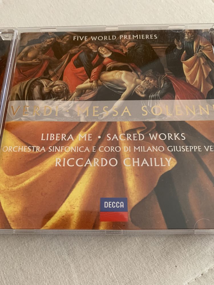 Cd -Five World Premiere -Verdi, Messa, Solenne