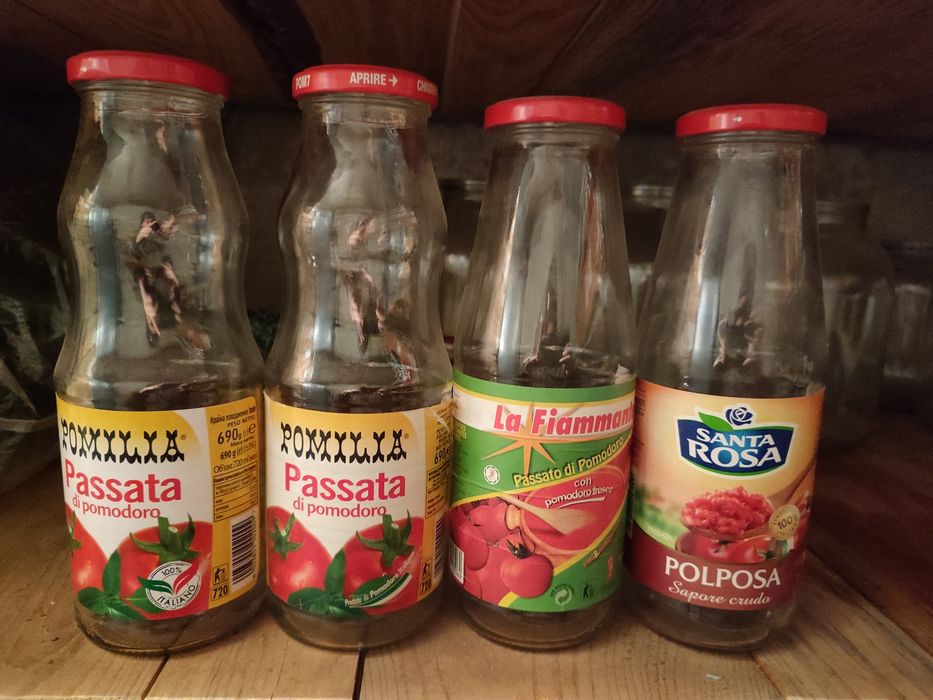 Скляні банки 0,680-0,720 л.