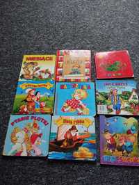 9 mini książeczek dla dzieci wierszyki i klasyczne bajki