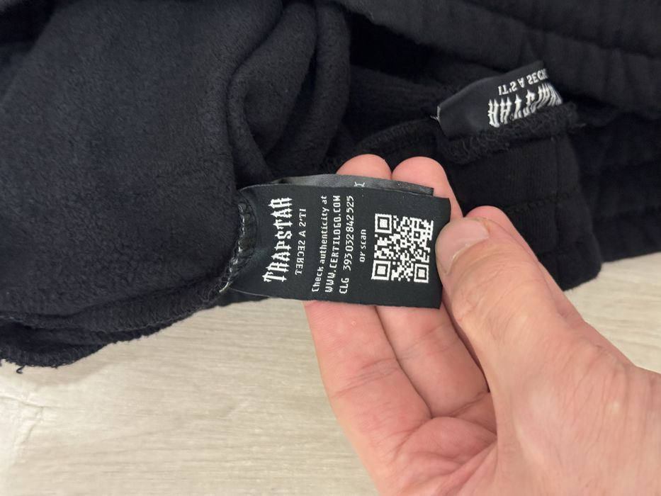 Оригінал | Костюм Trapstar чорний на флісі