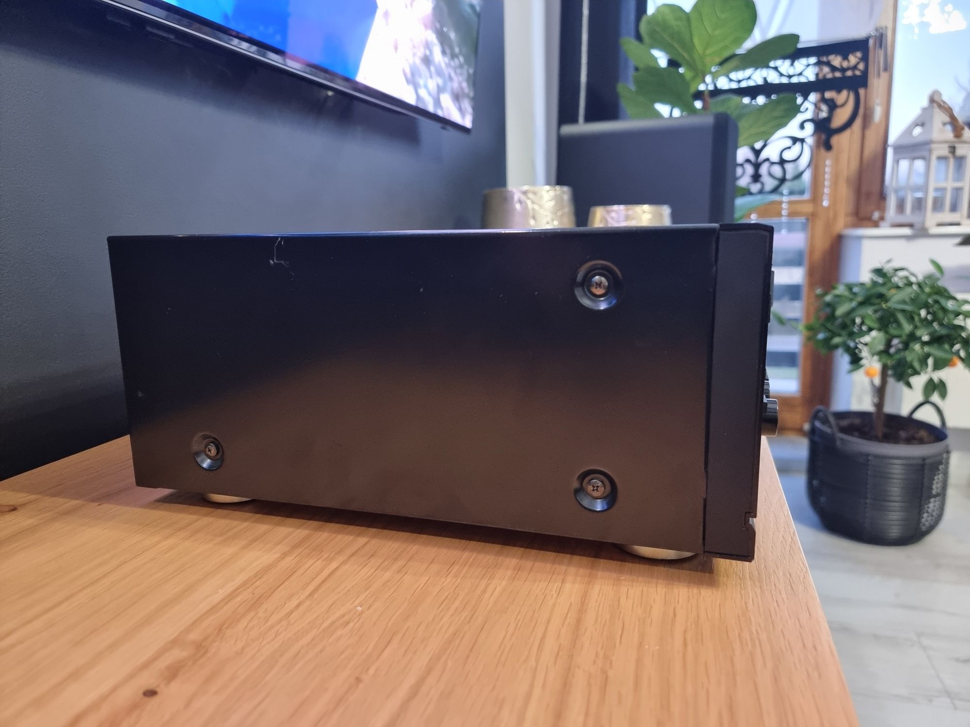 Wzmacniacz stereo akai am 55 z wejściem DAC
