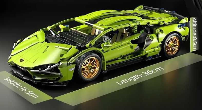 Lego Technic Lamborghini Sian FKP37 Verde