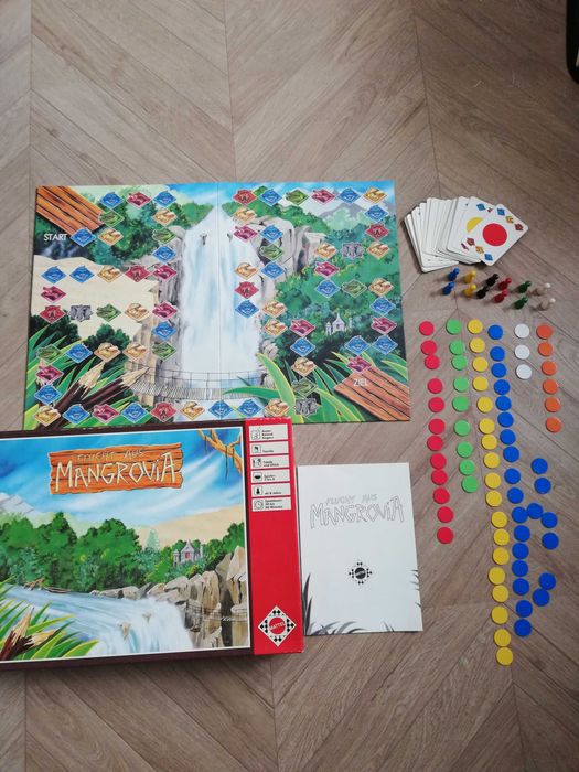 Gra Planszowa Mangrovia Mattel 8+ 1989r