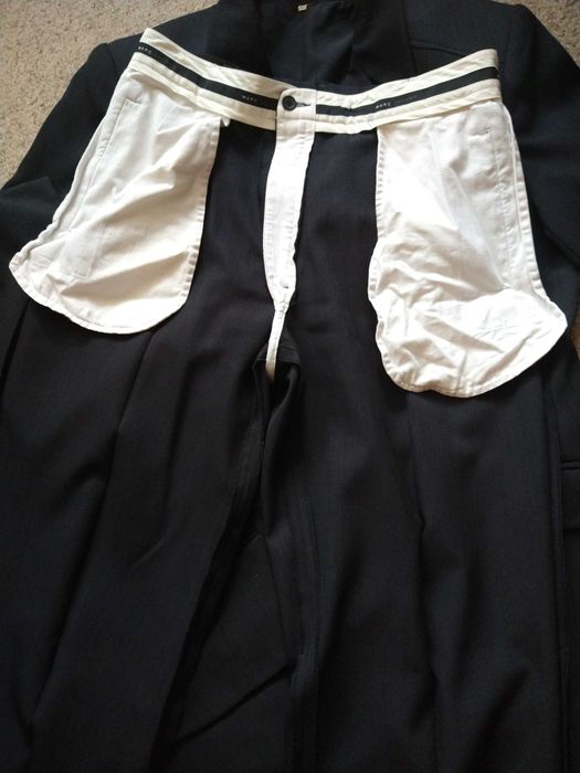 Garnitur męski,czarny 3-częściowy