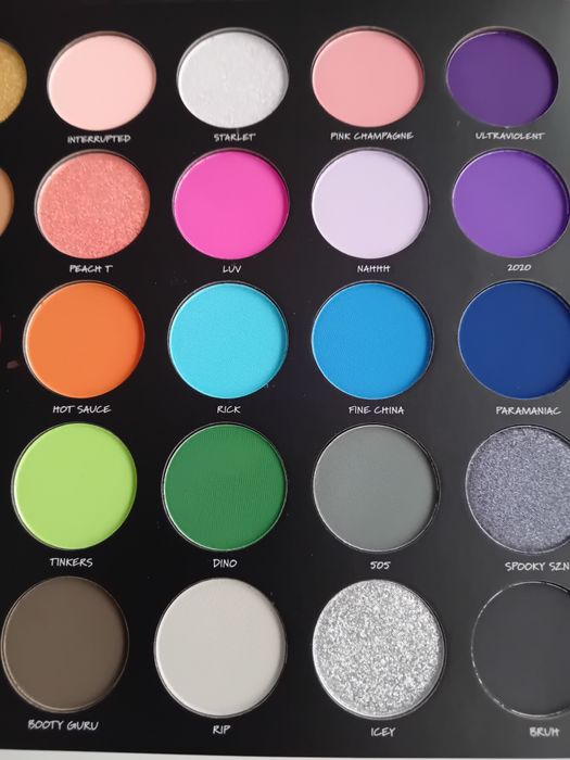 Morphe x Abby Roberts paleta 36 cieni do powiek
