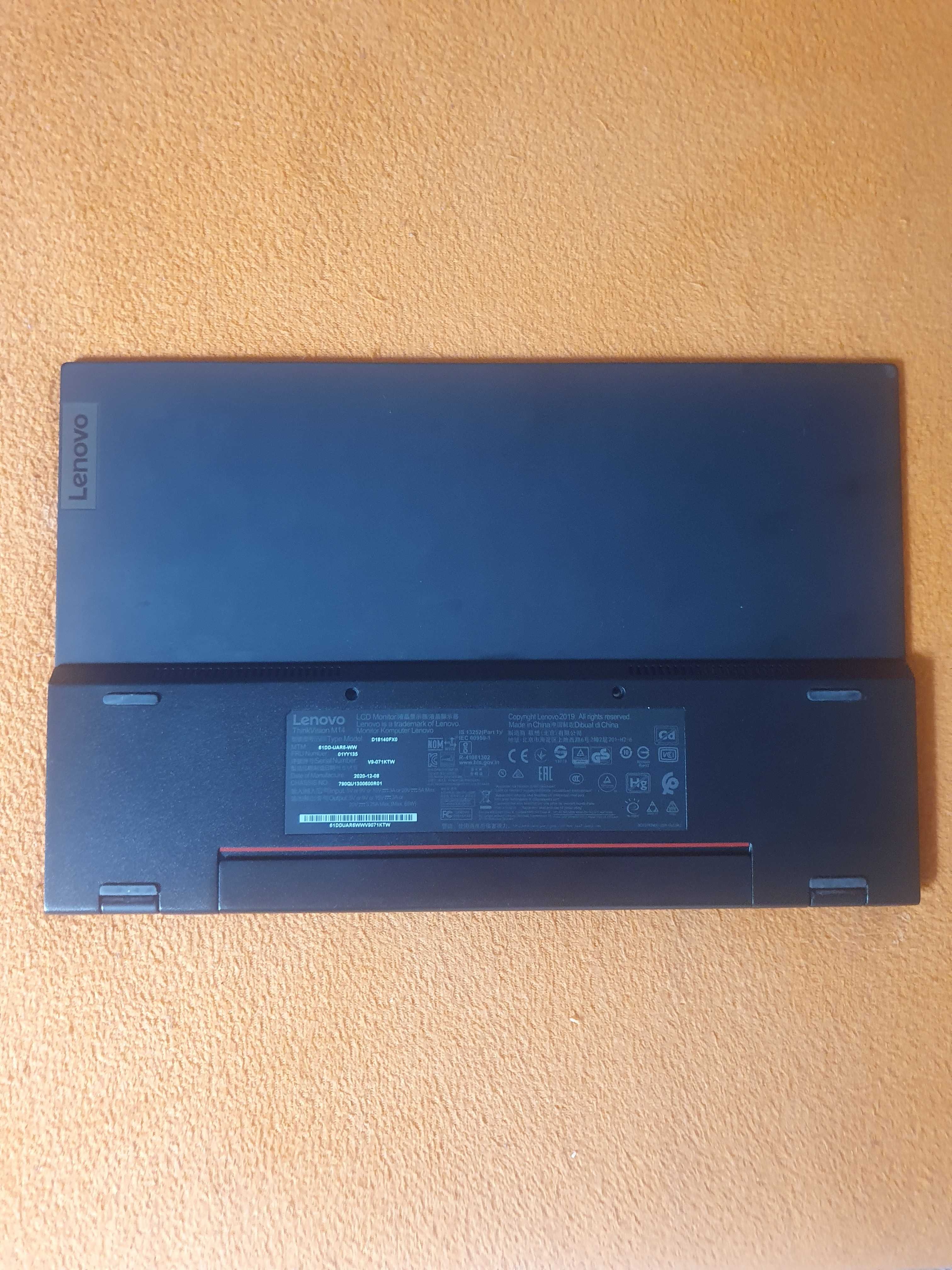 Monitor Lenovo ThinkVision M14