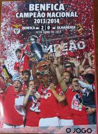 poster Benfica campeão nacional 2013/2014