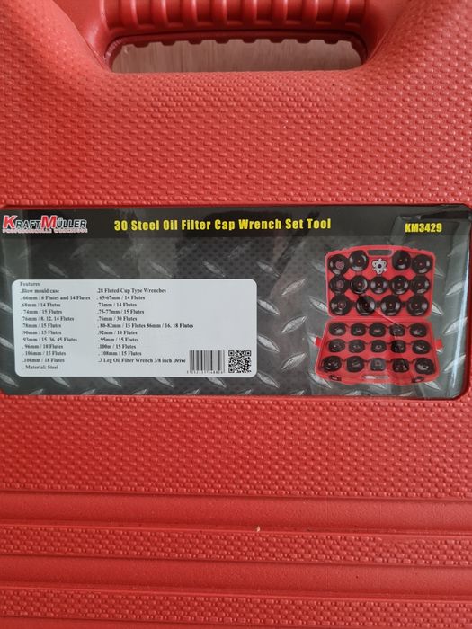 Jogo de filtros de óleo novo