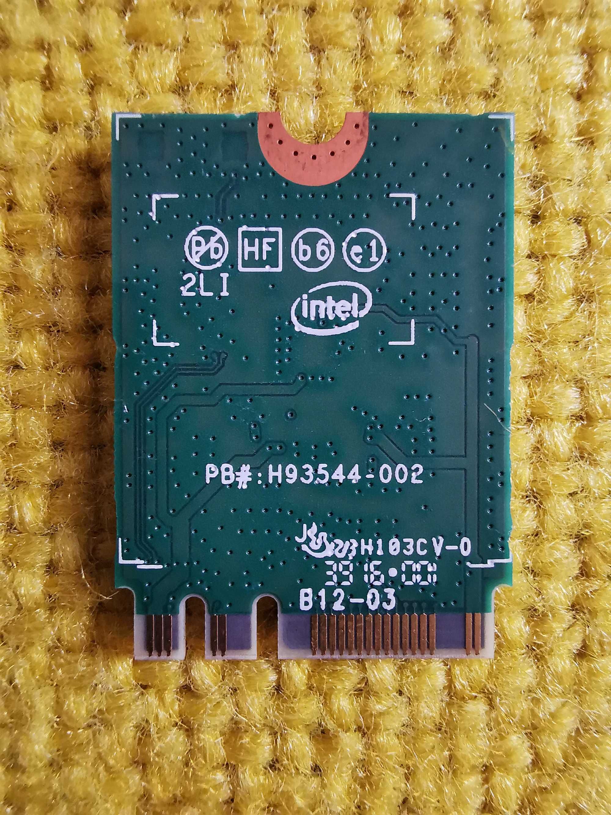 Karta sieciowa dual-band wewnętrzna Intel 8265NGW