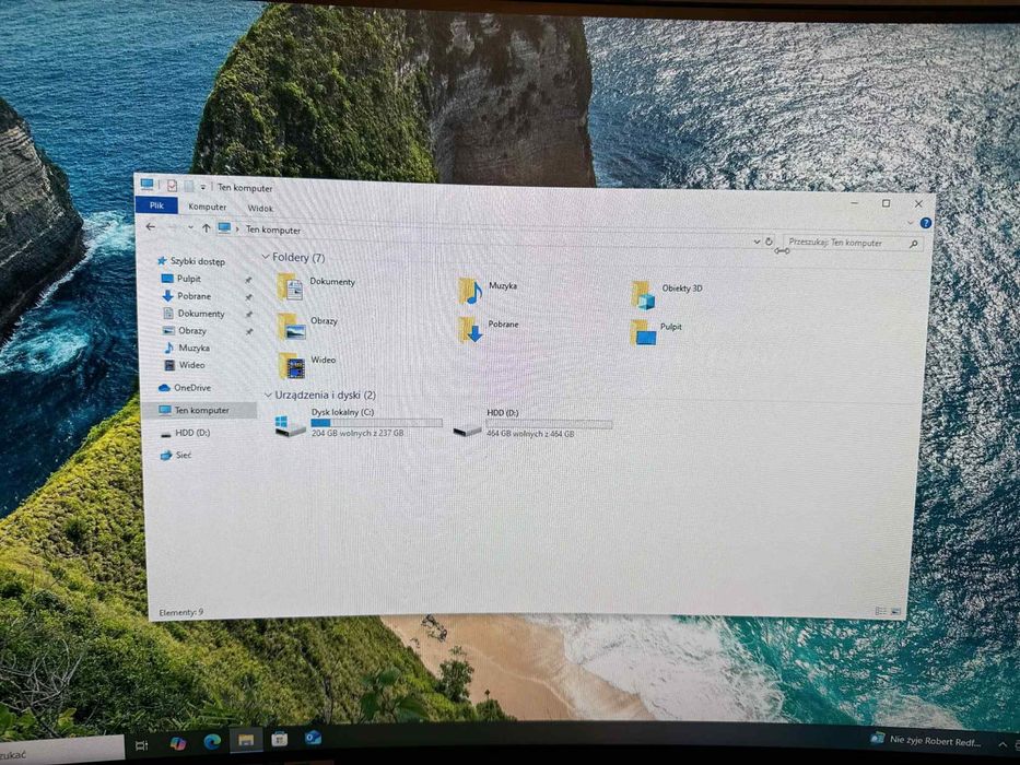 Komputer + monitor
