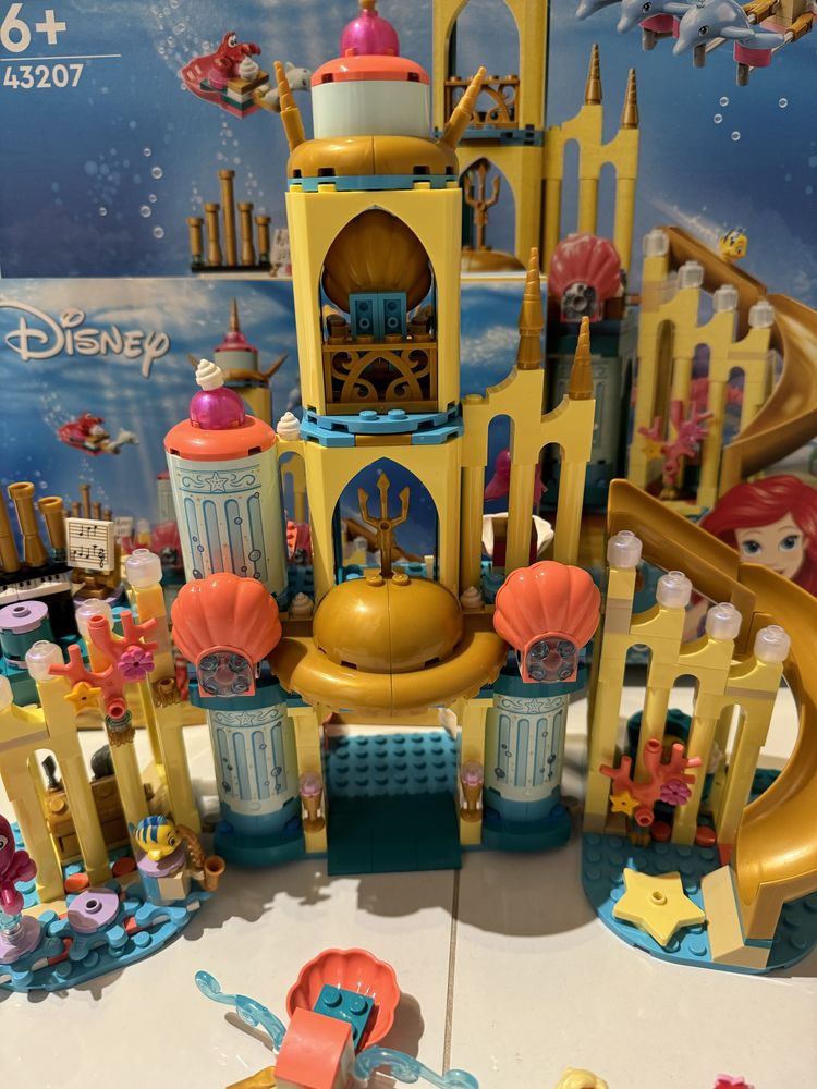 Lego 43207 Disney Podwodny Pałac Arielki