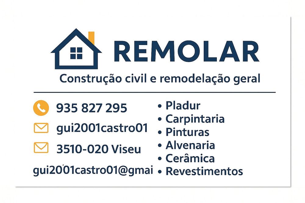 remodelação e construção civil