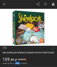 Sherlook gra planszowa Trefl