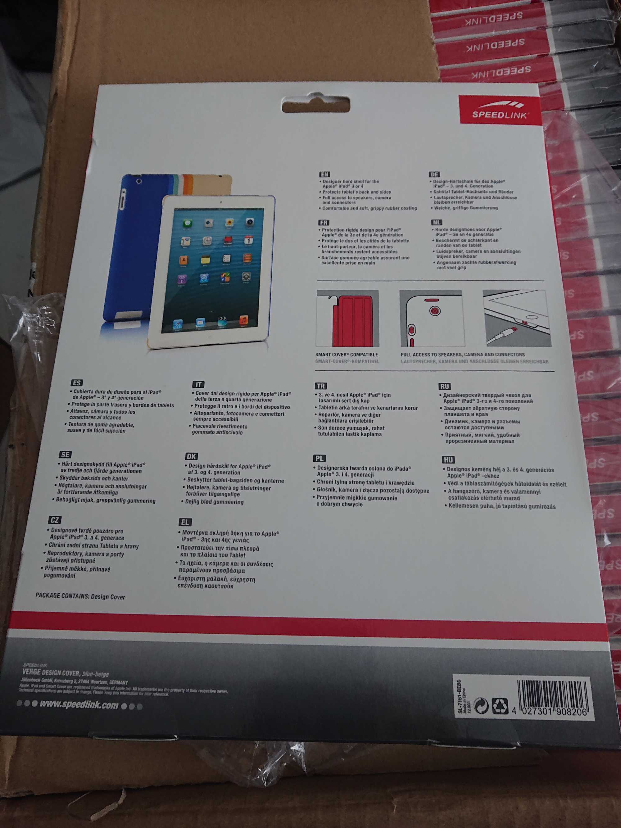 Etui Pokrowiec Apple iPad 3 i 4 obudowa SPEEDLINK