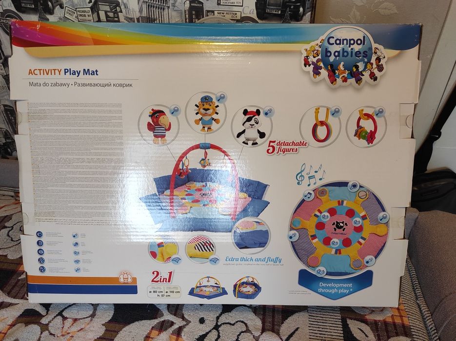 Развиваючий коврик Canpol babies Пірати