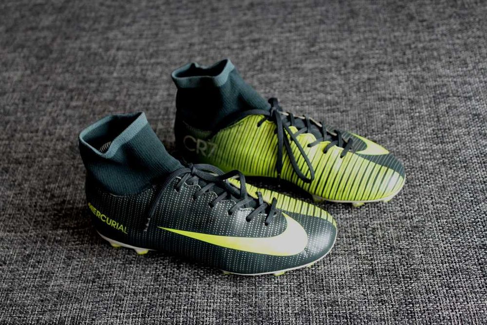 Копачки з шкарпеткою Nike Mercurial Victory VI DF FG CR7  37р 23.5см