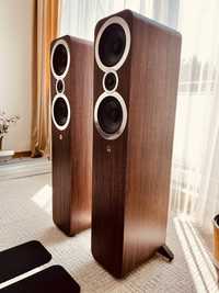 Kolumny Q Acoustics 3050i orzech para english walnut jak nowe