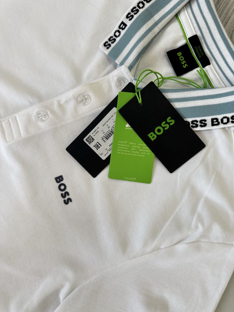 Чоловіча футболка поло BOSS 100% оригінал нова