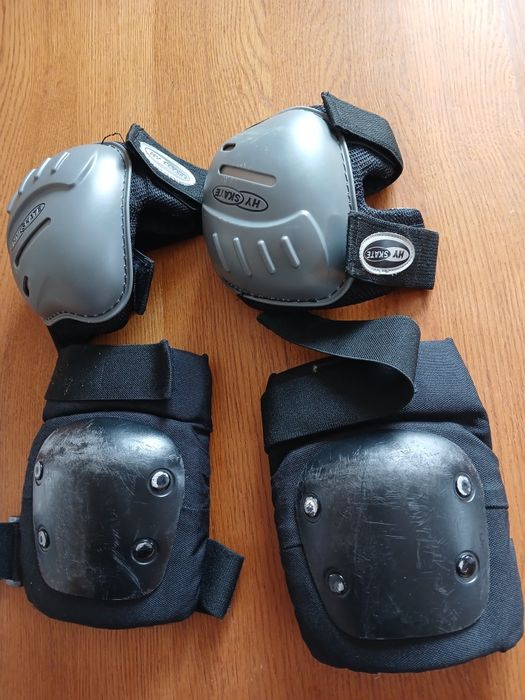 Комплект захисту колін, ліктів (наколінники, налокітники) розпаровані