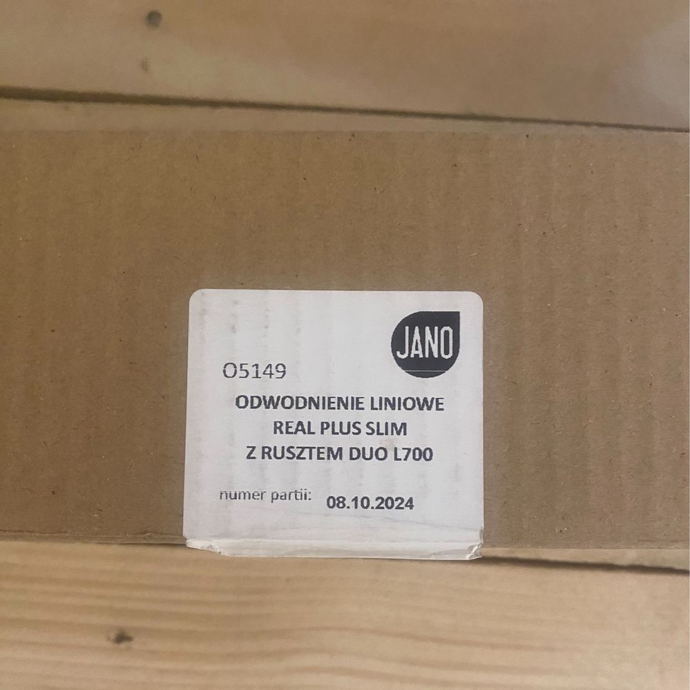 Odpływ liniowy real plus slim z rusztem duo L700