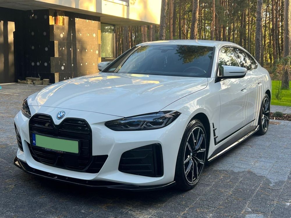 Bmw i4 wynajem długoterminowy, krótkoterminowy, elektryczny samochód