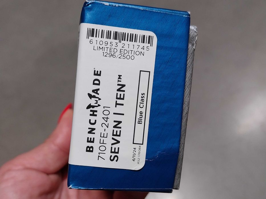 Nóż składany Benchmade Seven Ten edycja limitowana (136-769) Przecena